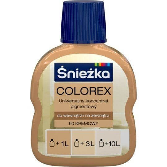 Pigment Colorex 60 Kremowy 100ml Śnieżka