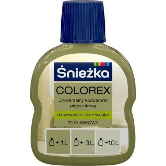 Pigment Colorex 72 Oliwka 100ml Śnieżka