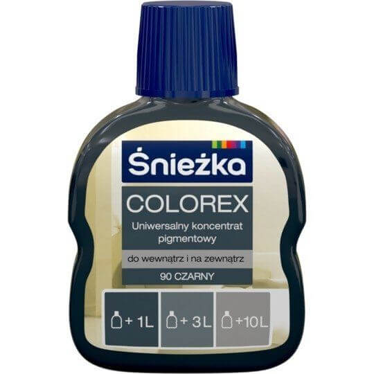 Pigment Colorex 90 Czarny 100ml Śnieżka