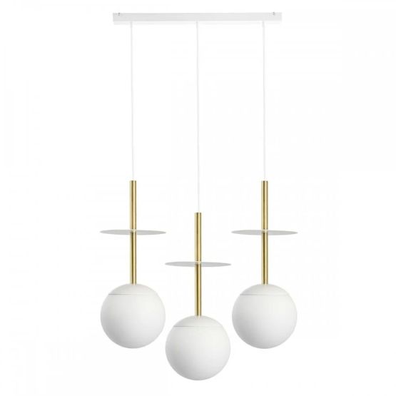 Lampa Wisząca Plaat A Złoto-Biały PLL331P0 Ummo