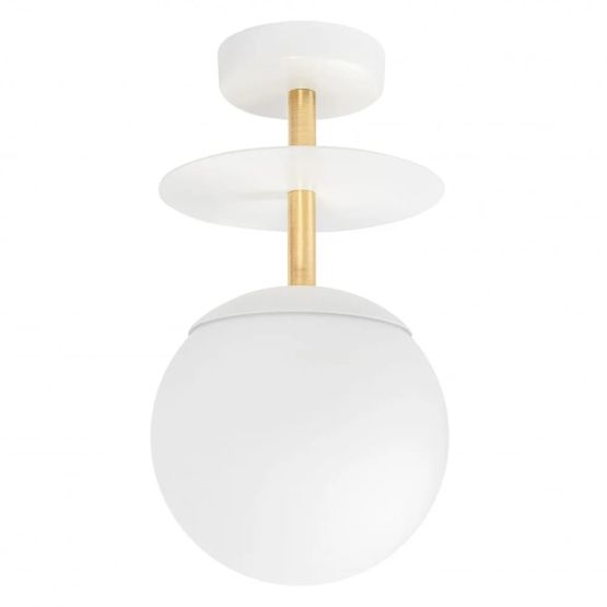 Plafon Plaat B Złoto-Biały PLB11303 Ummo
