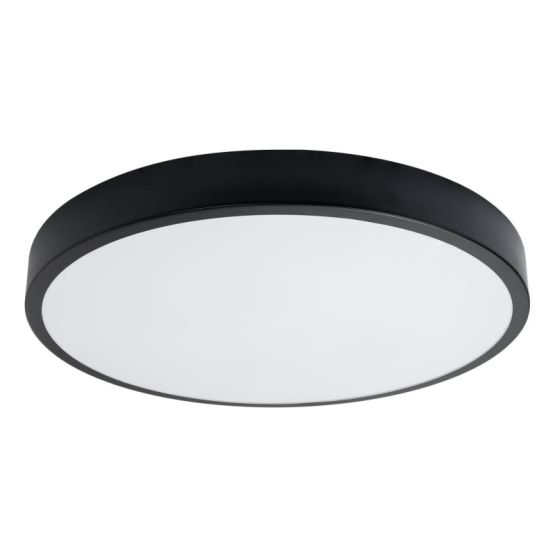Plafon Onyx 60 czarny LED 3000K Sollux