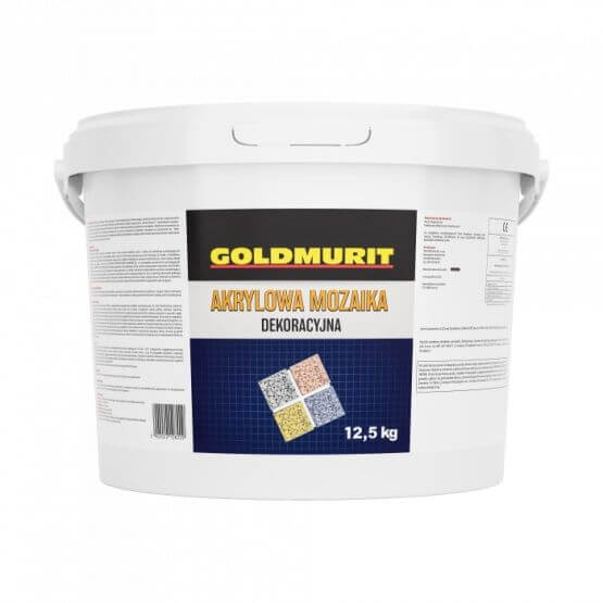 Masa Akrylowa Do Mozaiki Dekoracyjnej 12,5kg Goldmurit
