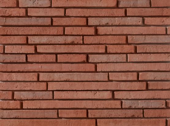 Płytka Cegłopodobna Z Fugą Bronx Red 1 46,5x8,5 cm Stegu