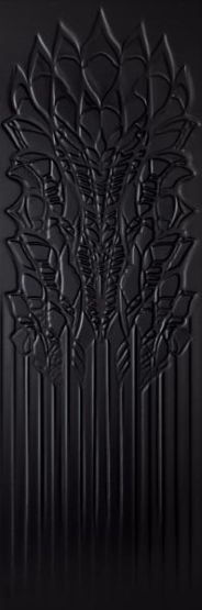 Płytka Cold Princess Black Struktura 39,8X119,8 Paradyż