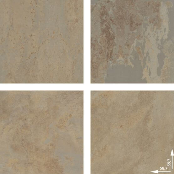 Płytka Tarasowa Peacock 2.0 Sand 60x60 Zoya Płytka Tarasowa Peacock 2.0 Sand 60x60 Zoya