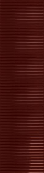 Płytka Ścienna Groove Burgundy 1 Połysk Str. 29,8x7,8 Tubądzin