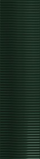 Płytka Ścienna Groove Green 1 Połysk Str. 29,8x7,8 Tubądzin