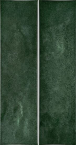 Płytka Ścienna Masovia Verde B Połysk STR 29,8x7,8 gr.10mm Tubądzin