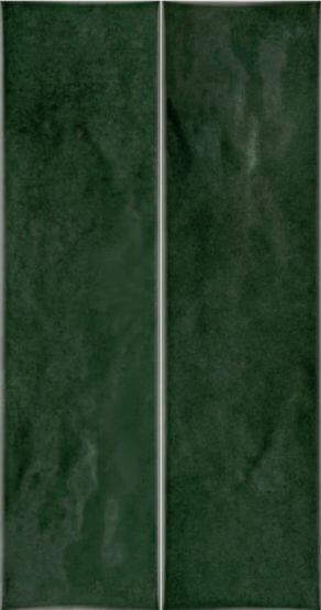Płytka Ścienna Masovia Verde C Połysk STR 29,8x7,8 gr.10mm Tubądzin