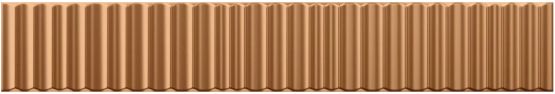 Płytka Ścienna Metallica Copper Połysk 5x30 Vilar Albaro
