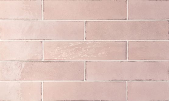 Płytka Ścienna Tribeca Tea Rose Połysk 24,6x6 Equipe