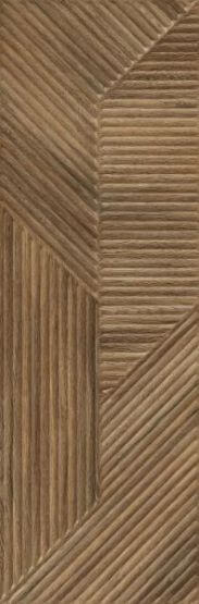Płytka Ścienna Woodskin Brown B Struktura 29,8X89,8 Paradyż