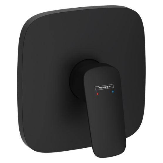 Podtynkowa Bateria Prysznicowa Logis Czarny Mat 71605670 Hansgrohe