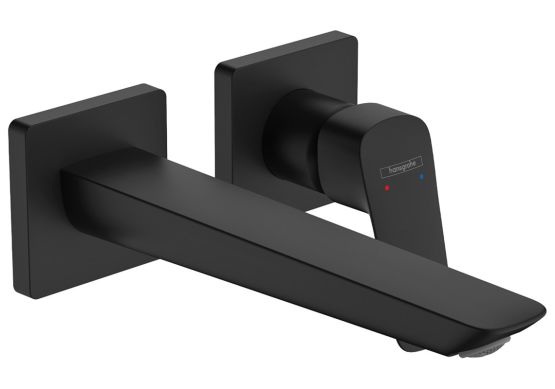 Podtynkowa Bateria Umywalkowa Z Wylewką 20,6 cm Logis Czarny Mat 71256670 Hansgrohe