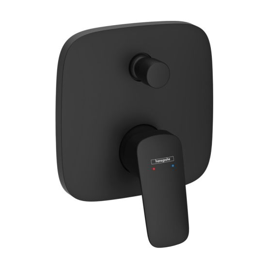 Podtynkowa Bateria Wannowa Logis Czarny Mat 71405670 Hansgrohe