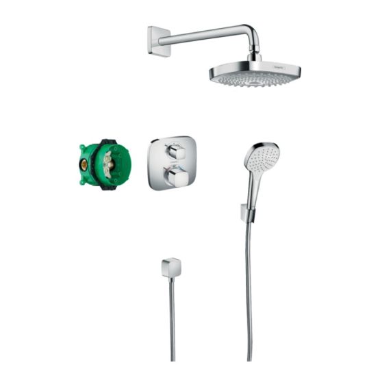 Podtynkowy Zestaw Prysznicowy Croma Select 27294000 Hansgrohe