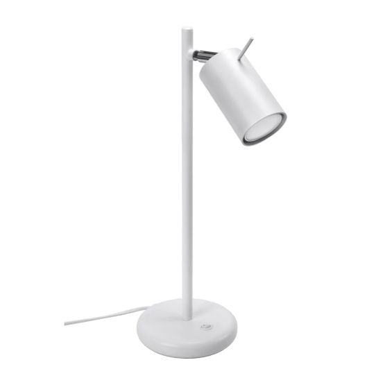 Sollux Lampa biurkowa RING biały Bittersweet Shimmer Gu10