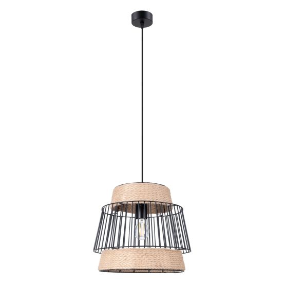 Sollux Lampa wisząca BRILO Powder Blue industrialny E27