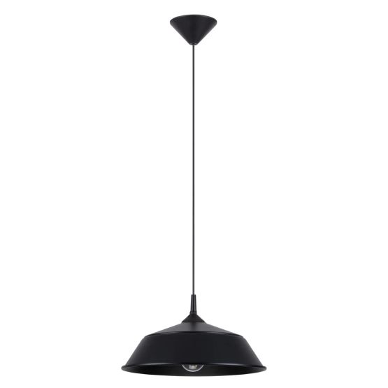 Sollux Lampa wisząca FRIKA czarna Crimson skandynawski E27