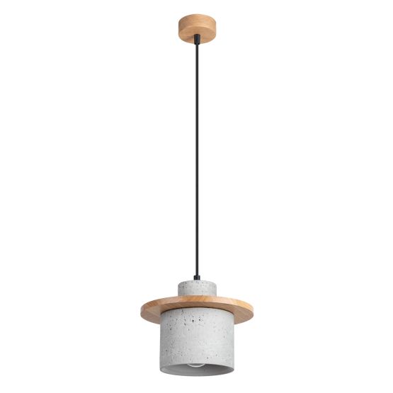 Sollux Lampa wisząca MAB beton Persian Indigo nowoczesny E27
