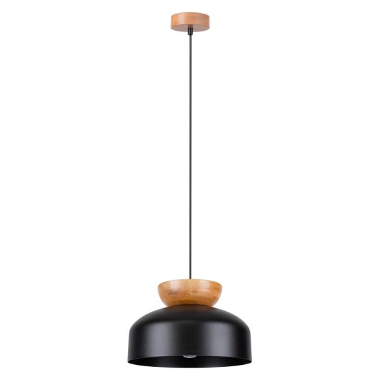 Sollux Lampa wisząca MARION czarna Peach Puff skandynawski E27