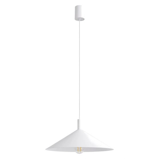 Sollux Lampa wisząca NOX 40 biała Crimson nowoczesny E27