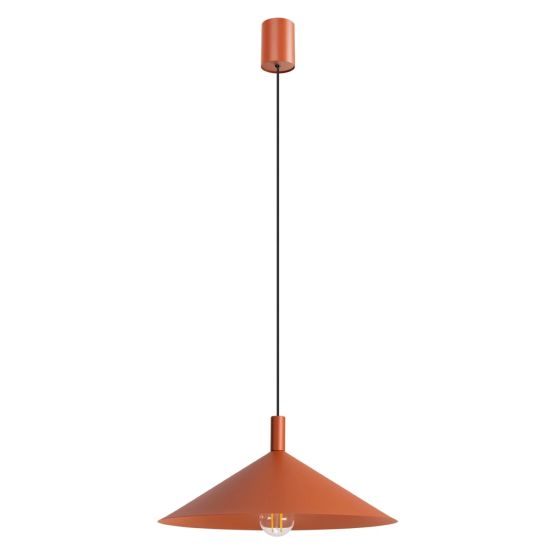 Sollux Lampa wisząca NOX 40 ochra czerwona Crimson nowoczesny E27