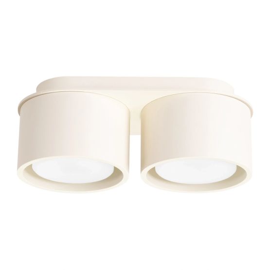 Sollux Plafon MODO 2 beżowy Gx53 Deep Space minimalistyczny Gx53