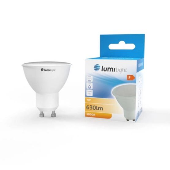 Żarówka Energooszczędna LED JDR GU10 7W Ciepła 3000K Lumilight