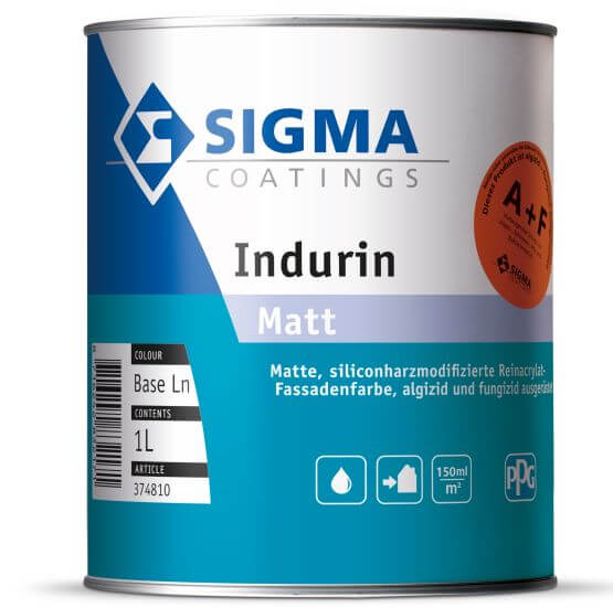 Farba Silikonowa Indurin Baza LN 1L Sigma Coatings