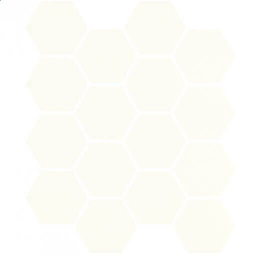 Uniwersalna Mozaika Hexagon Bianco 22x25,5 Paradyż