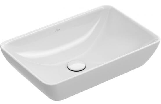 Umywalka Nablatowa Wpuszczana Venticello Ceramic Plus Stone White 55x36 411355RW Villeroy&Boch