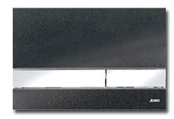 Przycisk  do Stelaży Jomo Exclusive 2.2 Chrom Połysk/ Szkło Czarne Gwieździste 167-42001820-00 Werit