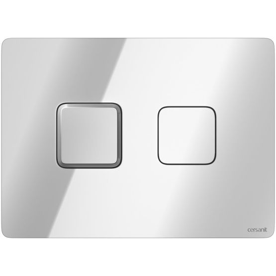 Przycisk Spłukujący Accento Square Chrom Błyszczący S97-057 Cersanit