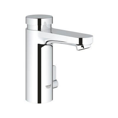 Samozamykająca Bateria Umywalkowa Z Mieszaczem I Regulowanym Ogranicznikiem Temperatury Eurosmart Cosmopolitan T 36317000 Grohe