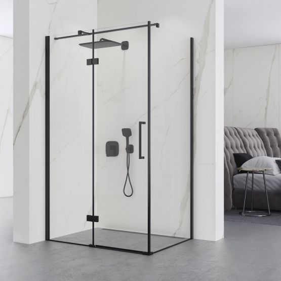 Ścianka Boczna Prysznicowa Torre Nero 100 cm VSP-100-NB-6 Atrium