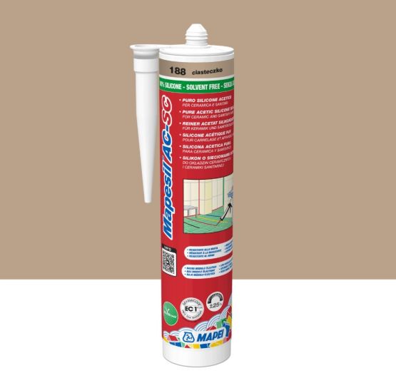 Silikon Mapesil AC 188 Ciasteczko 310 ml Mapei
