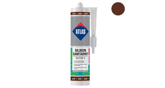 Silikon Sanitarny Silton S Kasztanowy 209 Atlas