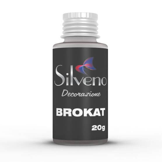 Brokat Srebro Hologram 20 g Silveno