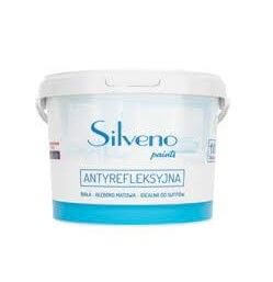 Farba Antyrefleksyjna Biała Matowa 10L Silveno