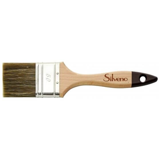 Pędzel Płaski Wood 60x14mm Silveno