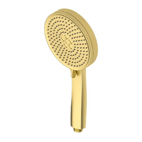 Słuchawka Prysznicowa 3-Funkcyjna ABS Złoty Szczotkowany 040733GN Emporia