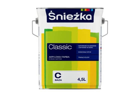 Emalia Akrylowa Classic Baza C 4.5L Śnieżka