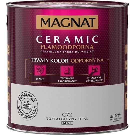 Farba Ceramiczna Magnat Ceramic C72 Nostalgiczny Opal 2,5l Magnat