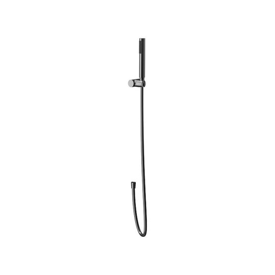 Zestaw Natryskowy Z Uchwytem Punktowym Zen Czarny Gun Metal S951-618 Cersanit
