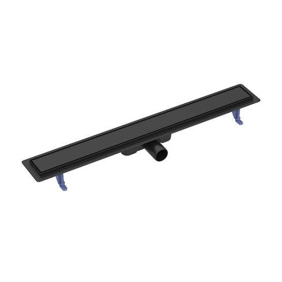 Odpływ Liniowy Z Rusztem Dwustronnym 80cm Tako Czarny Matowy S907-019 Cersanit