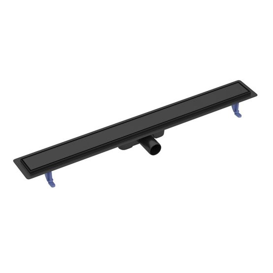 Odpływ Liniowy Z Rusztem Dwustronnym 90cm Tako Czarny Matowy S907-020 Cersanit