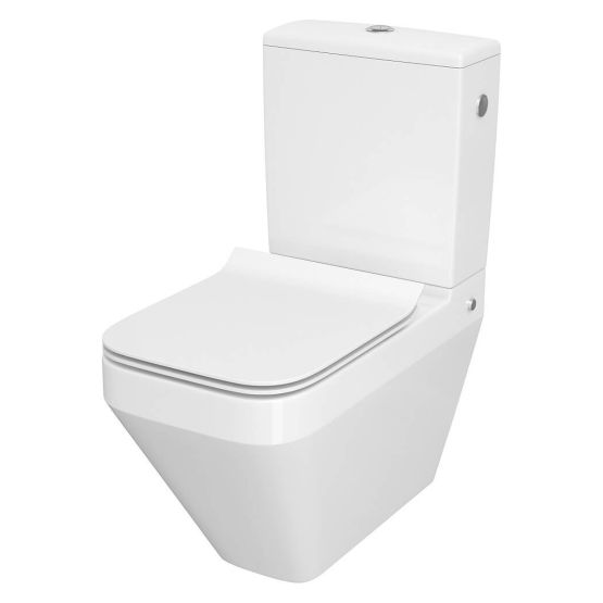 Kompakt WC Z Deską Wolnoopadającą Crea Biały K114-022 Cersanit