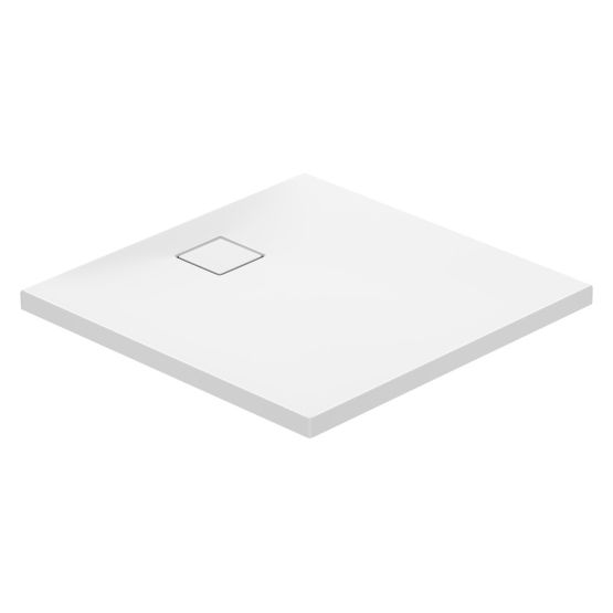Brodzik Kwadratowy 90x4 Z Syfonem Tako Slim Biały S601-122 Cersanit